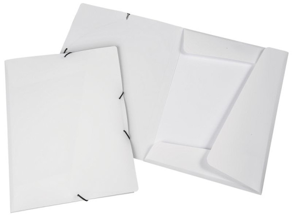 Eichner Eckspannmappen / Collegemappen DIN A4, Weiß, VE: 10 Stück, 9038-00741