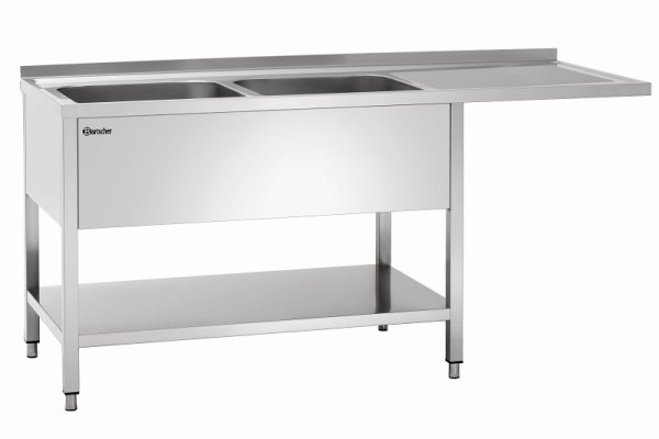 Bartscher Spülcenter 700, B1800 2 Becken links, 306360, 4015613600895