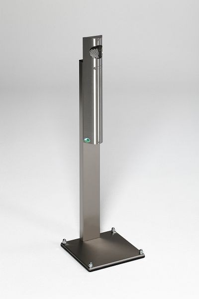 VAR Wandascher B 12, Edelstahl mit Standfuß, Edelstahl, 45059