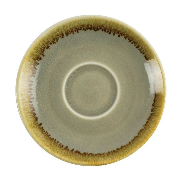 Olympia Kiln Untertassen Moos 11,5cm, VE: 6 Stück, GP477