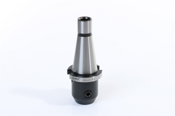 ELMAG Flächenspannfutter WELDON DIN 2080, ISO 40, Aufnahme Ø 16mm, 17285