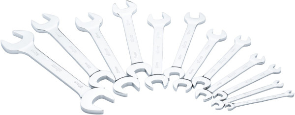 VIGOR Doppel-Maulschlüssel Satz, Außen Sechskant Profil, 12-teilig, 6 x 7 – 30 x 32 mm, Anzahl Werkzeuge: 12, V7730/12