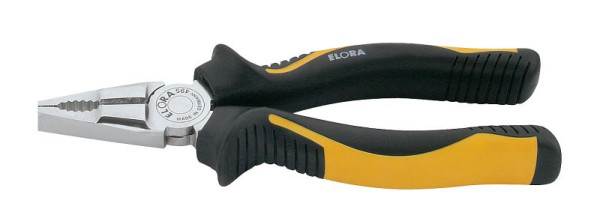 ELORA Kombinationszange, deutsches Modell mit 2-K-Griffschutzhüllen, 495BI-205, 0495002052000