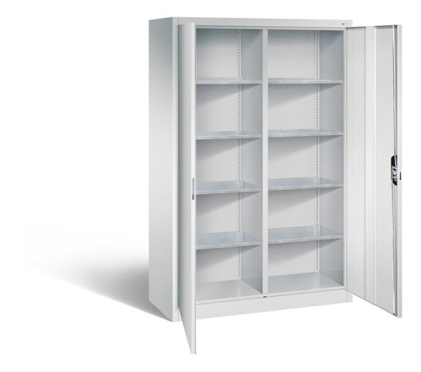 C+P Werkzeugschrank Acurado, H1950xB1200xT500mm, Farbe: Lichtgrau, Muldengriff, 8931-311 S10121