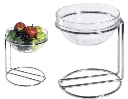 Contacto Buffetständer mit Glas 23 cm, 7036/230