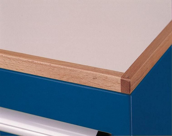 KLW Abdeckplatte 19 mm stark, melaminharzbeschichtet, hellgrau, Plattenmaße: 1031 x 750 x 19 mm B x T x S, SJB-U191