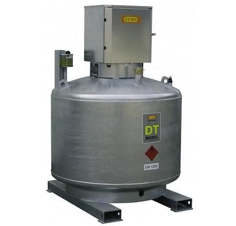 Cemo Dieseltank-Mobil 980l, doppelwandig verzinkt, 7751
