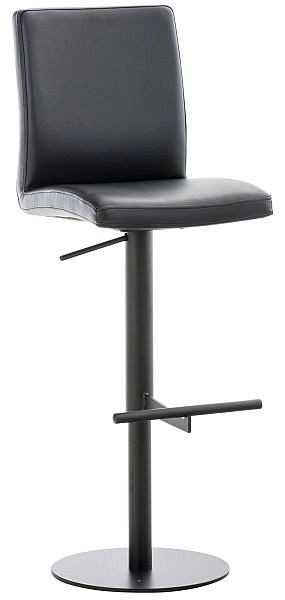 CLP Barhocker Cadiz Kunstleder schwarz, schwarz, 308587