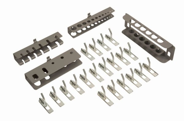 Bahco Hakensatz, 24-teilig, Gesamtlänge 228 mm, 1495CD-AC1, 7314150296965