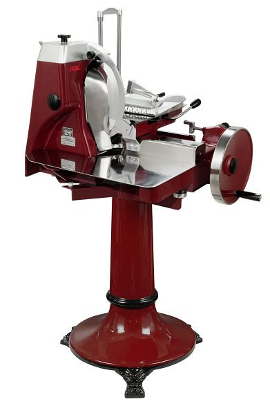 ADE Manuelle Schwungrad-Aufschnittmaschine mit Messer-Ø 300mm Prosciutto300, 4002