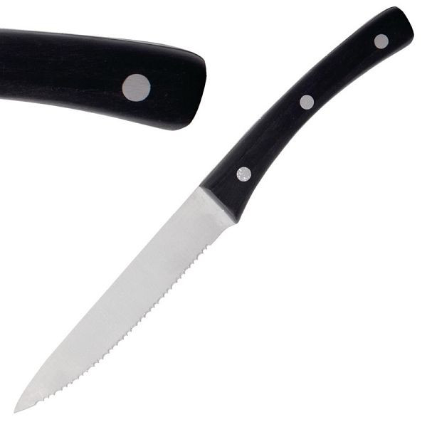 Abert Angus Steakmesser, VE: 12 Stück, Länge: 23 cm, Edelstahl 18/10, GC651