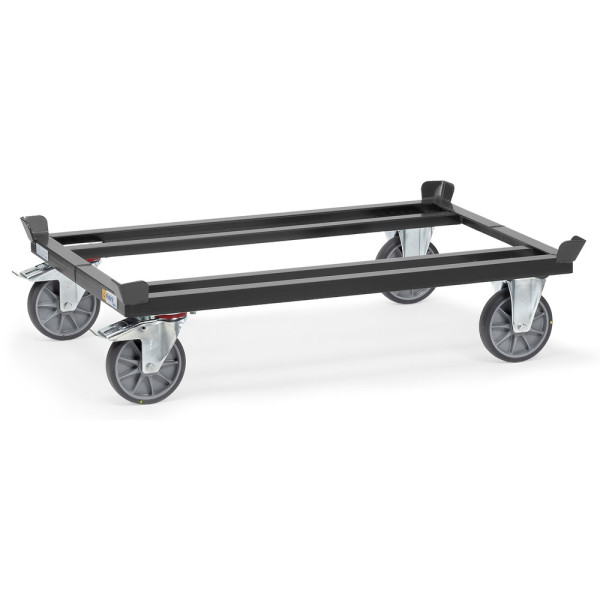 Fetra ESD-Paletten-Fahrgestell, für Gitterboxen und Flachpaletten, Ladeflächenlänge: 810 mm, 23799