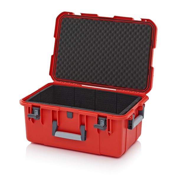 Auer Schutzkoffer Pro, Blutorange, ohne Schloss, Rundumpolster, CP G 6427 B2-2002