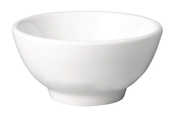 APS Schale -PURE- rund, Ø 13 cm, Höhe: 6,5 cm, Melamin, weiß, 0,3 Liter, 83453