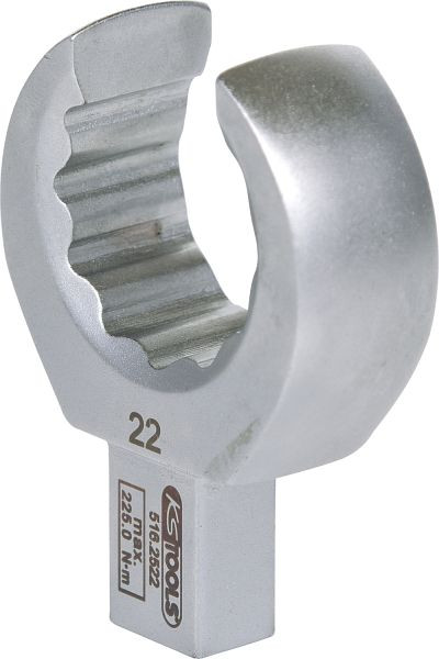 KS Tools 9x12mm Einsteck-Ringschlüssel offen, 22mm, 516.2522