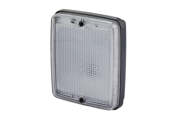HELLA Rückfahrscheinwerfer, Halogen, 12/24V /Einbau, ADR/GGVS/ECE, Lichtscheibenfarbe: glasklar, Stecker: Flachstecker, hinten, 2ZR 003 236-051