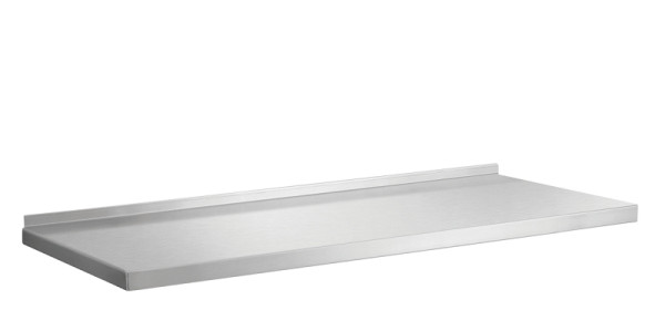 Bartscher Wandbord 600x355x27 mm, Chromnickelstahl, 603001