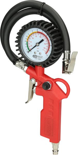 KS Tools Druckluft-Reifenfüllmesser, 0-11bar, 515.1950, 4042146207154