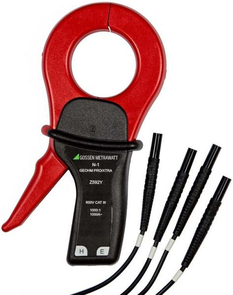 Gossen Metrawatt Generatorzange, Messbereich 0,1 A - 1200 A AC passend für GEOHM PRO/XTRA, Z592Y