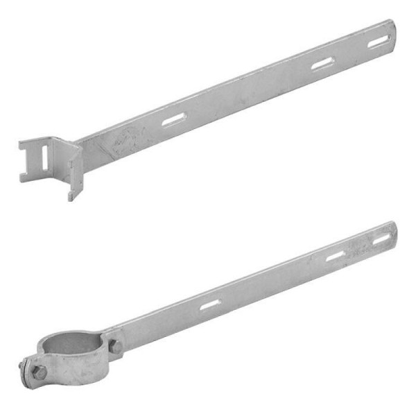 Stein HGS Schelle als Fahnenhalterung, Ø 108 mm, 535 mm, r-a653