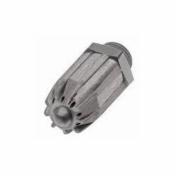 Riegler Lärmarme Runddüse Zink-Druckguss, Länge 46,0 mm, Düsen-Außen-ø 17 mm, 114473, 4047322247900