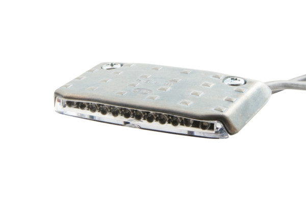 HELLA Blinkleuchte - LED - 24V - Anbau/geschraubt - glasklar - 300/2600mm - offene Kabelenden - für Ladebordwand / Hebebühne/links/rechts, 2BA 008 260-001