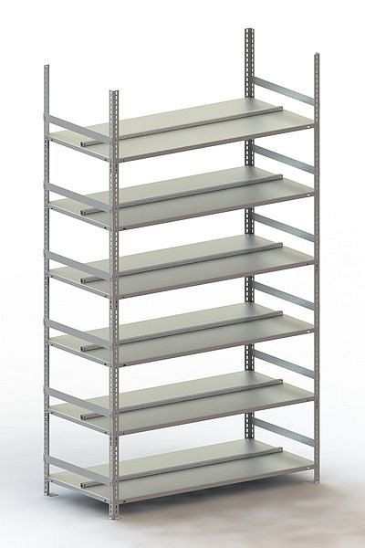 Meta Büro Compact GR 2200x1250x600 mm, RAL 7035, Bodenanzahl: 6, 20079386