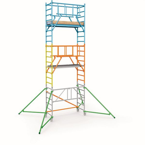ZARGES 1m Aufstockpaket S-PLUS (oranges Paket), 53558, 4003866535583