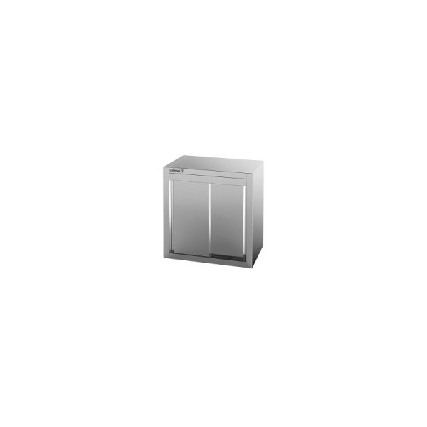 Casselin Edelstahl-Hängeschrank mit Schiebetüren 600 mm, CAMPC60