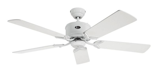 CasaFan Deckenventilator Eco Elements 132 Lack weiß-Lack weiß/Lack lichtgrau, 513281