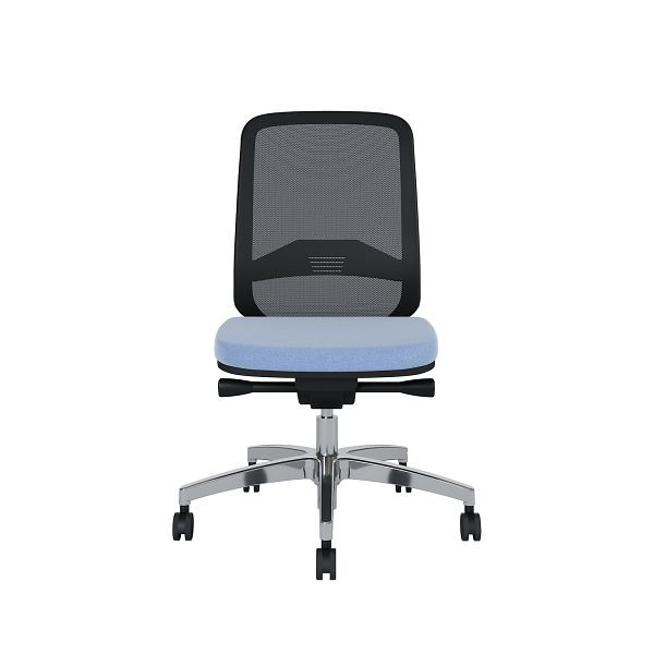 Bisley Bürodrehstuhl Bali, Rückenlehne aus Netzbezug Aluminiumfußkreuz, TN9601 mineral water, BALIART0015TN9601