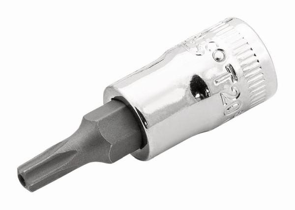 Bahco 1/4" Schraubendreher-Einsatz, Torx® mit Sicherungsstift, TR 10, 6709TORX-R-T10