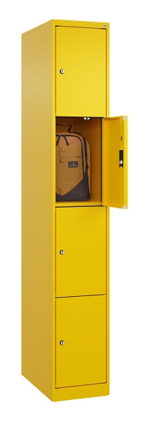 C+P Schließfachschrank Evolo PLUS, 4 Fächer, 1850x300x500mm, 1023/1023, 049000-104 S10022