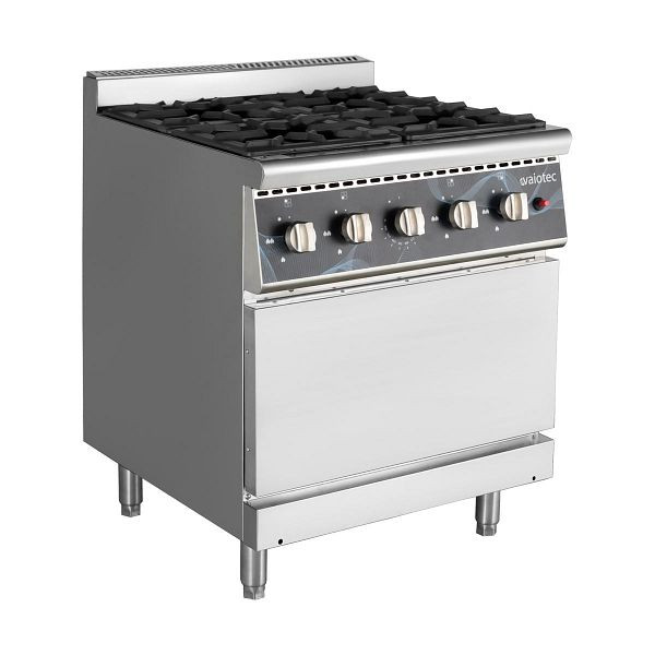 Vaiotec EASYLINE Gasherd 700 - 4 Brenner 28,8 kW - mit Gasbackofen, 11505