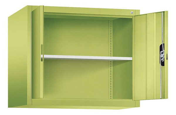 C+P Aufsatzschrank Acurado, H790xB930xT500mm, Farbe: Viridingrün / Viridingrün, Muldengriff, 9285-000 S10186