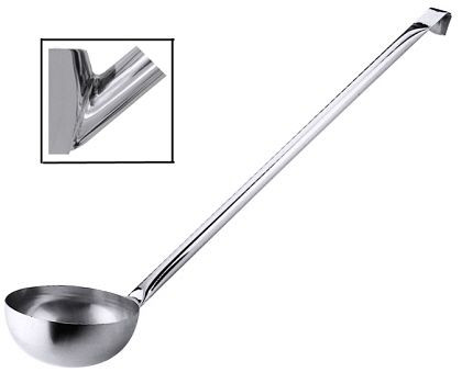 Contacto Schöpfkelle 24 cm mit rostfreiem Stiel, 84/240