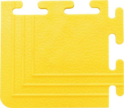 Kunzer Ecke PP GELB zu Werkstattboden 7GBEV10, VE: 4 Stück, 7GBEV ECKE GELB