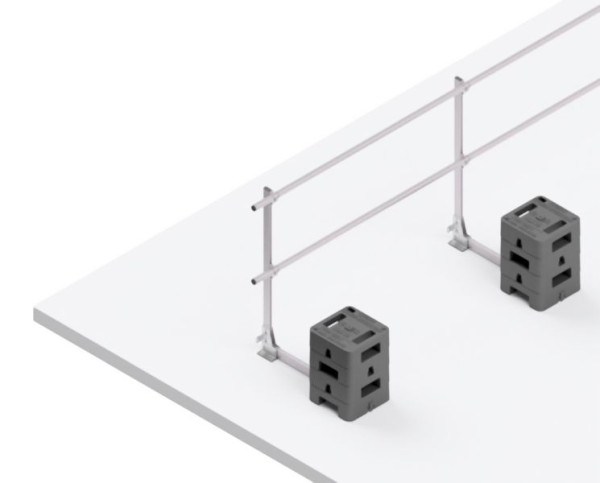 HYMER HYGHTS Geländersystem, Standard, ISO 14122-3 & NF E85-015, mit kurzem Ausleger, 15 Laufmeter, 33511315