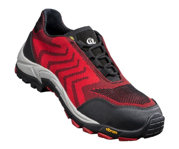 Stabilus ESD-Halbschuh Flash red S1, Größe: 41, Farbe: rot, Textil, flash-red-41