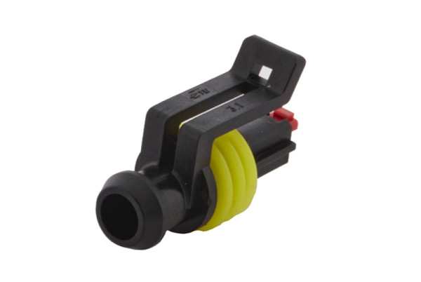 HELLA Steckgehäuse, 1-polig, Stecker: Parallelverbinder, 8JA 746 184-012