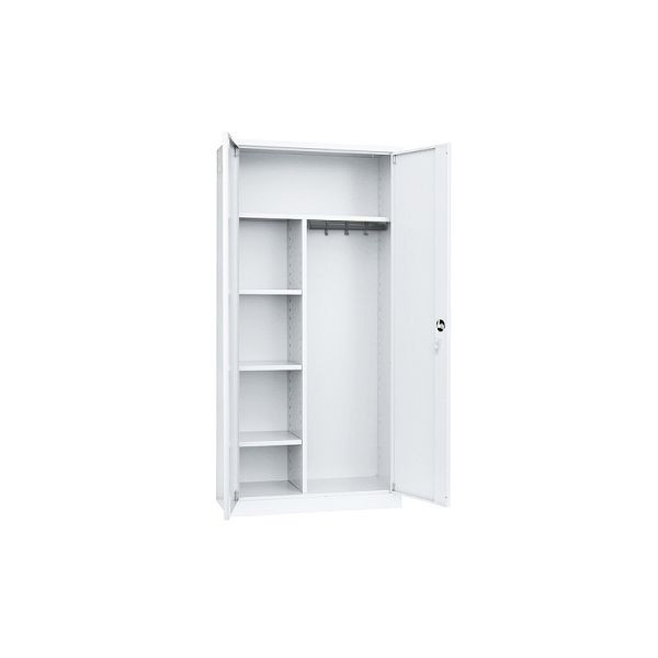 Lüllmann ClassiX Mehrzweck Flügeltürenschrank, 1945 x 920 x 420 mm, signalweiß, X-545547