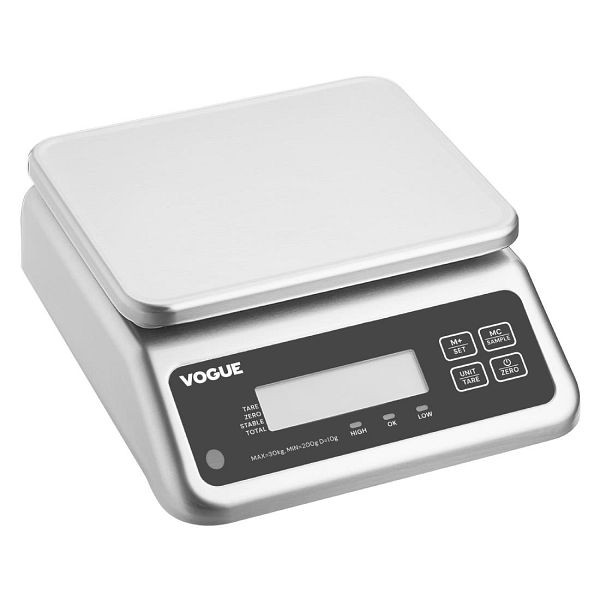 Vogue Wasserdichte Elektronische Waage 30kg, HZ325
