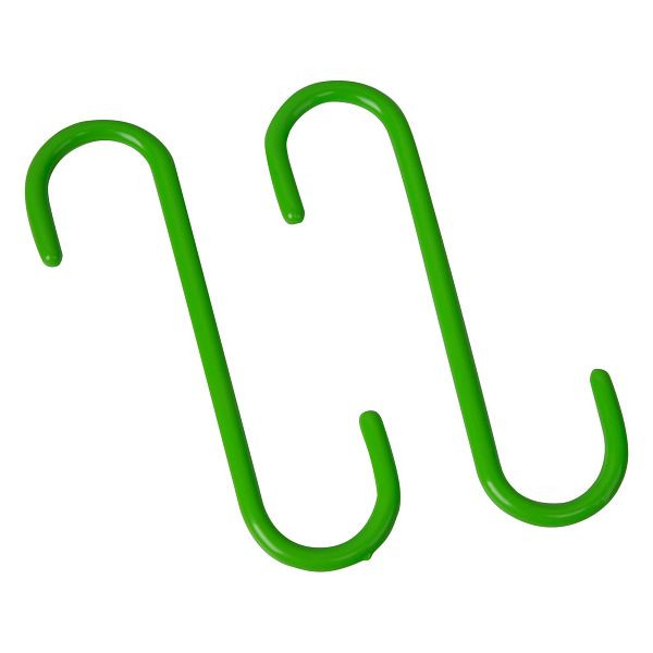 Stahlmaxx Bremssattel-Haken, starre Ausführung, 2-teilig, grün, VE: 2 Stück, XXL-122171