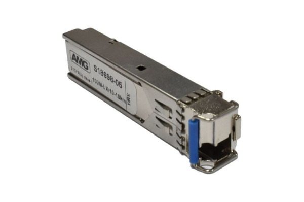 AMG Systems SFP, 100Mb/s, Einfaser, Singlemode, 20km Reichweite, (Tx: 1310 nm, Rx: 1550 nm), LC, SFP-SM-100M-BX20-31