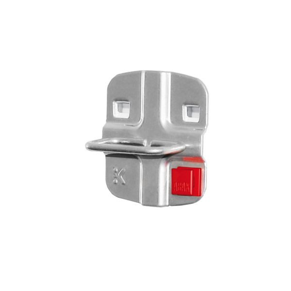 Kappes RasterPlan/ABAX Zangenhalter, B 35 T 20 mm, alufarben, 3340.00.7201