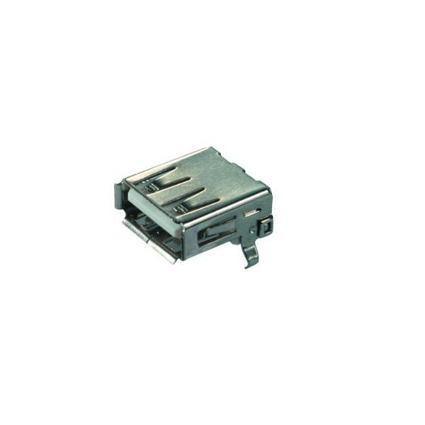 S-Conn USB-A PCB- Einbaubuchse, 77058
