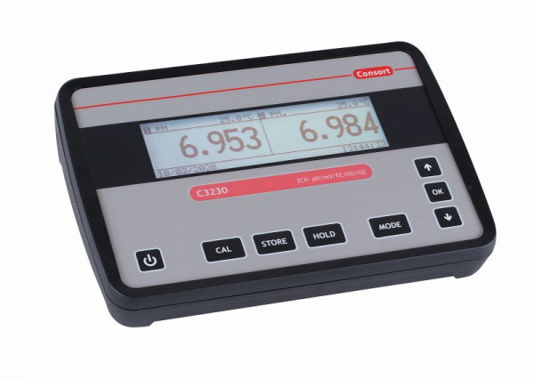 Consort C3210 Set Epoxid PH/EC/TDS/SAL/RES, Konfektioniertes Set zur pH- und Leitfähigkeitsmessung, C3210PKE