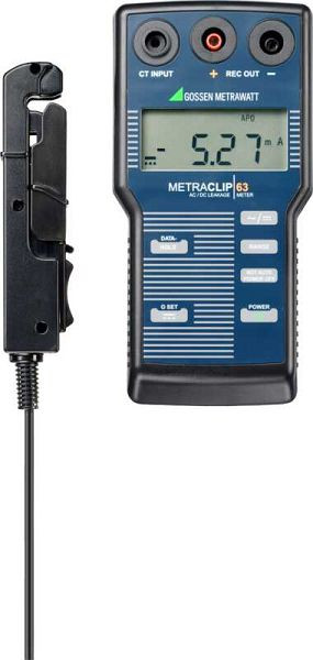 Gossen Metrawatt Zangen-Milliamperemeter zur Messung von Ableitströmen und Prozesssignalströmen (4-20 mA), M311G
