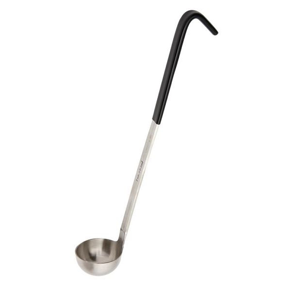 Vogue farbkodierter Schöpflöffel schwarz 3cl, gestempelt, CD144