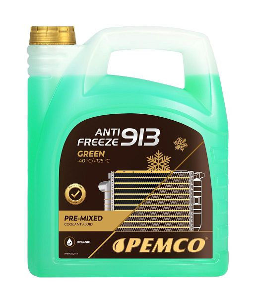 PEMCO 913 Lösung Antifreeze (-40), VE: 5 l, PM0913-5